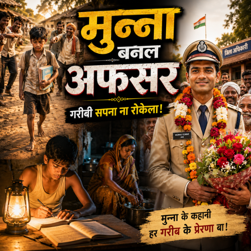 मुन्ना बनल अफसर