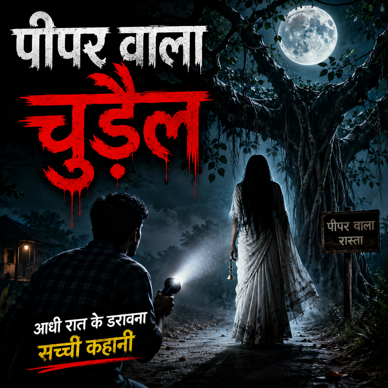 पीपरा वाली चुड़ैल 