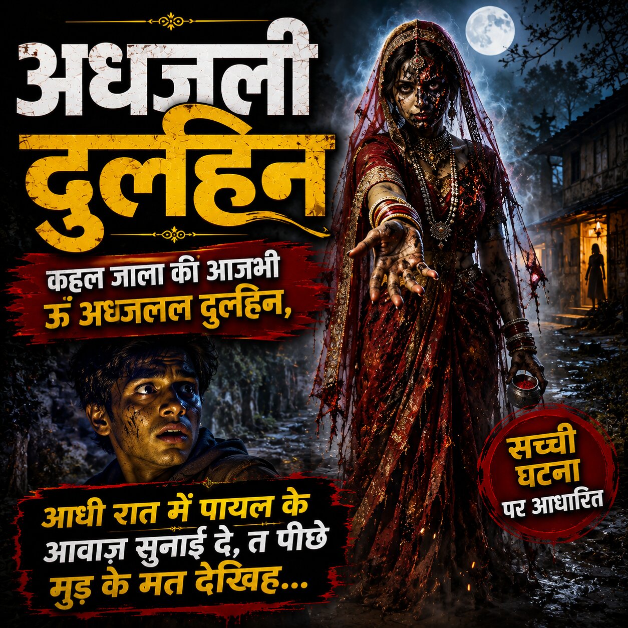 अधजली दुल्हिन