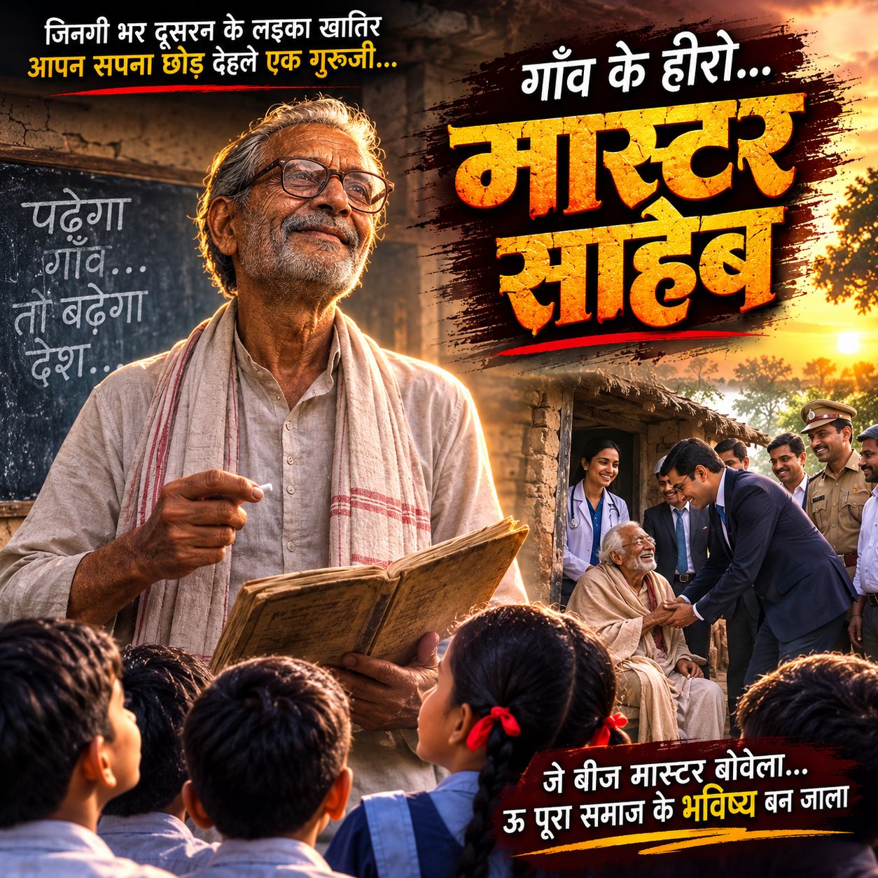 गाँव के मास्टर साहेब