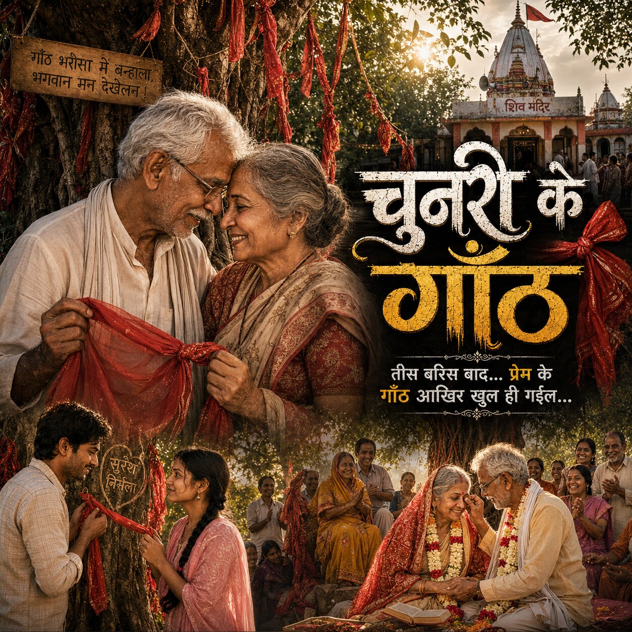 चुनरी के गाँठ