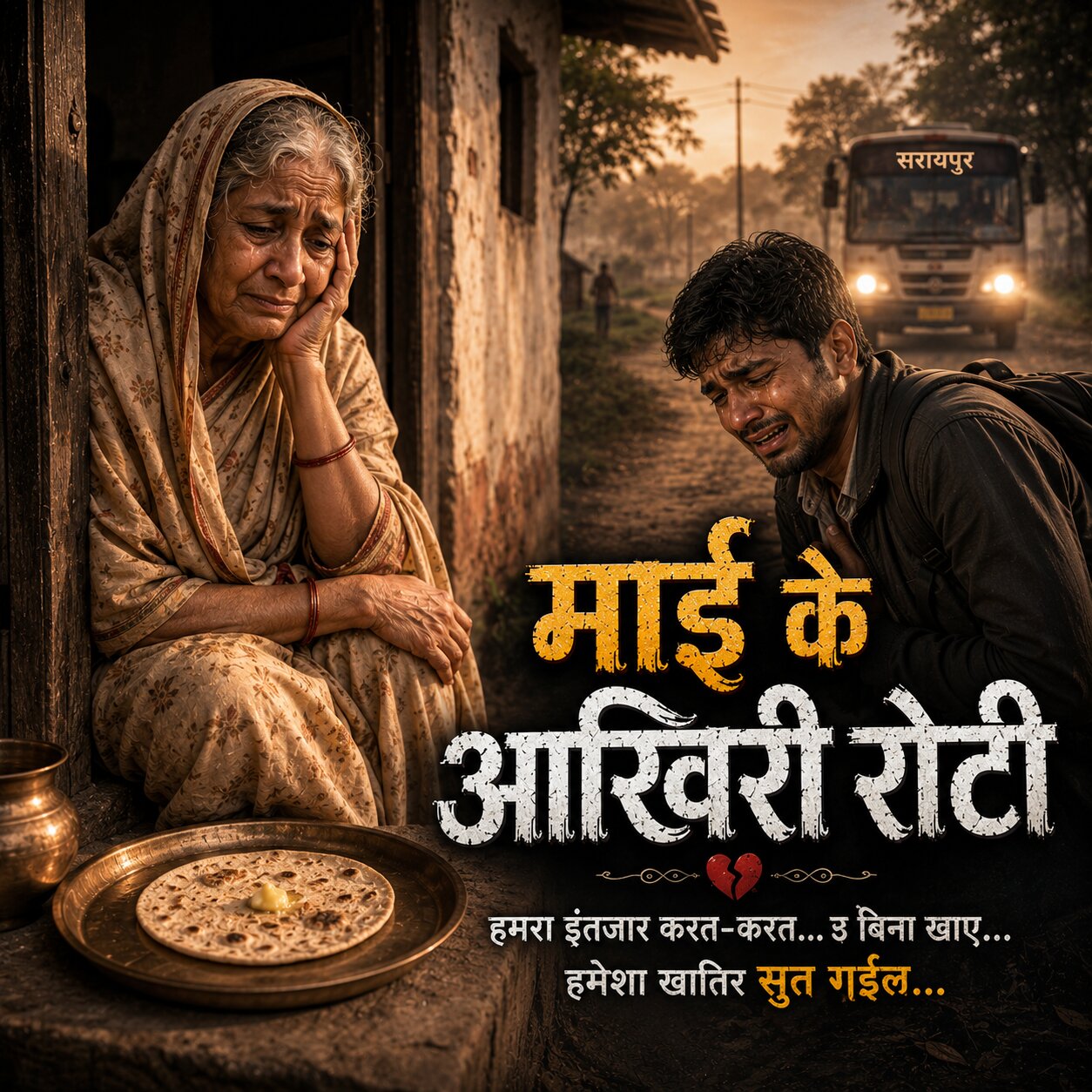 माई के आखिरी रोटी