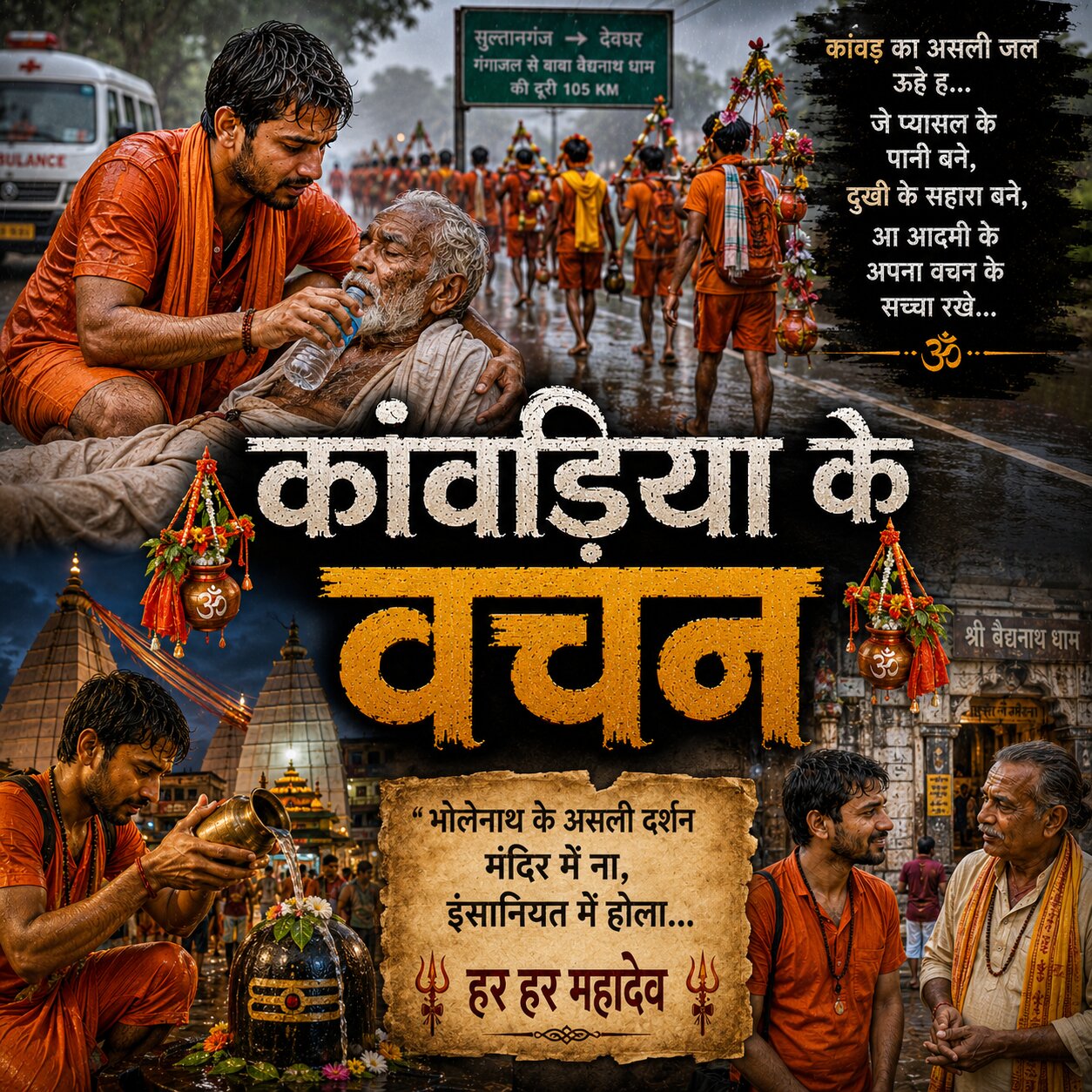 कांवड़िया के वचन