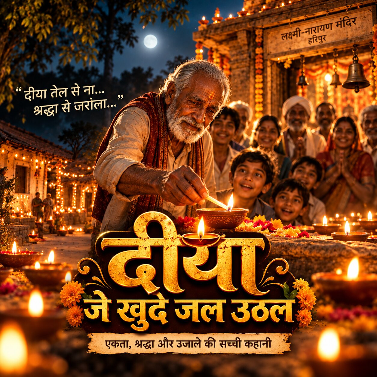 दीया जे खुदे जल उठल