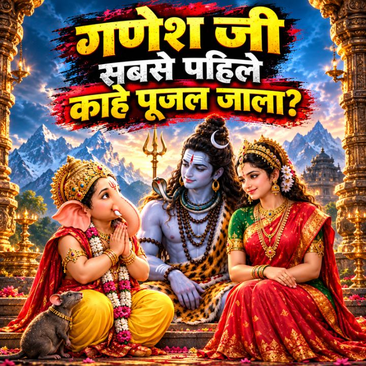 गणेश जी सबसे पहिले काहे पूजल जाला?